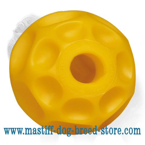 honeycomb dog ball