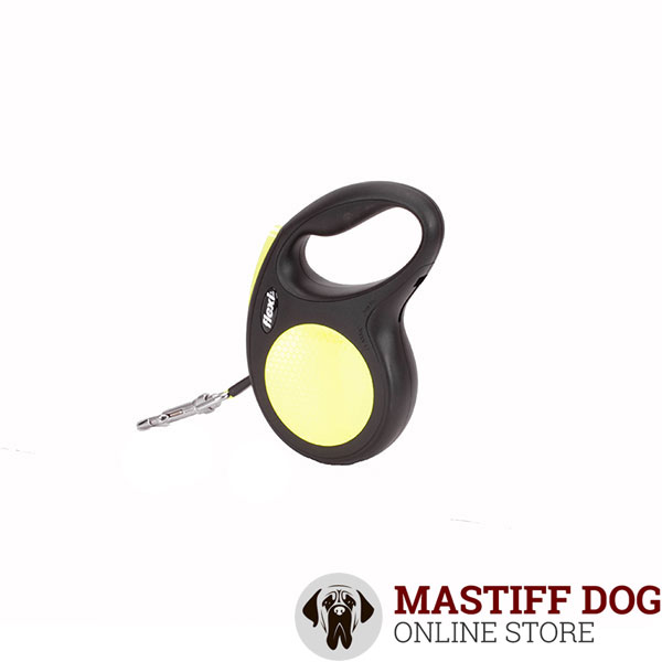 Retractable Leash for Total Safety Neon Style