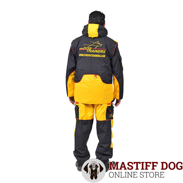 Protection Training Bite Suit of Wind Resistant Material